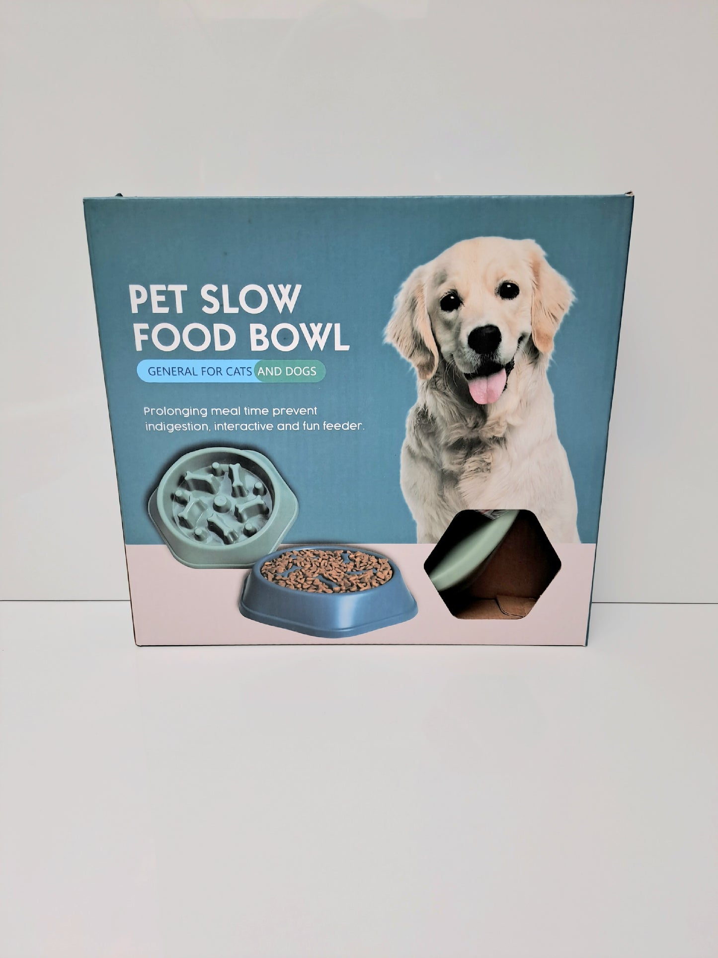Pet Slow Feeder Bowl 22cm