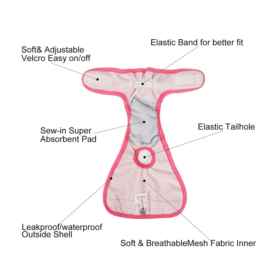 Pet Female Diaper 3pk