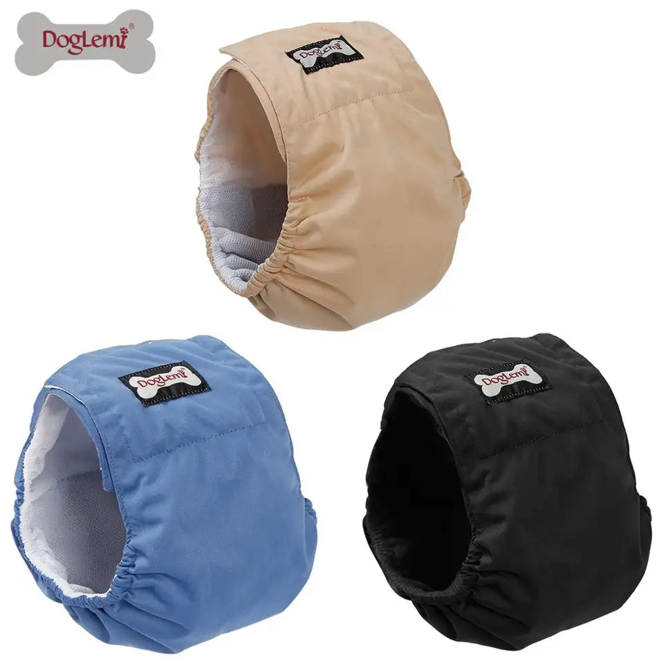 Washable Male Belly Bands 3pk