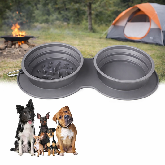 Collapsible Silicone Pet Bowls