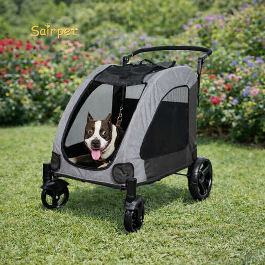 4 Wheeled Dog Stroller