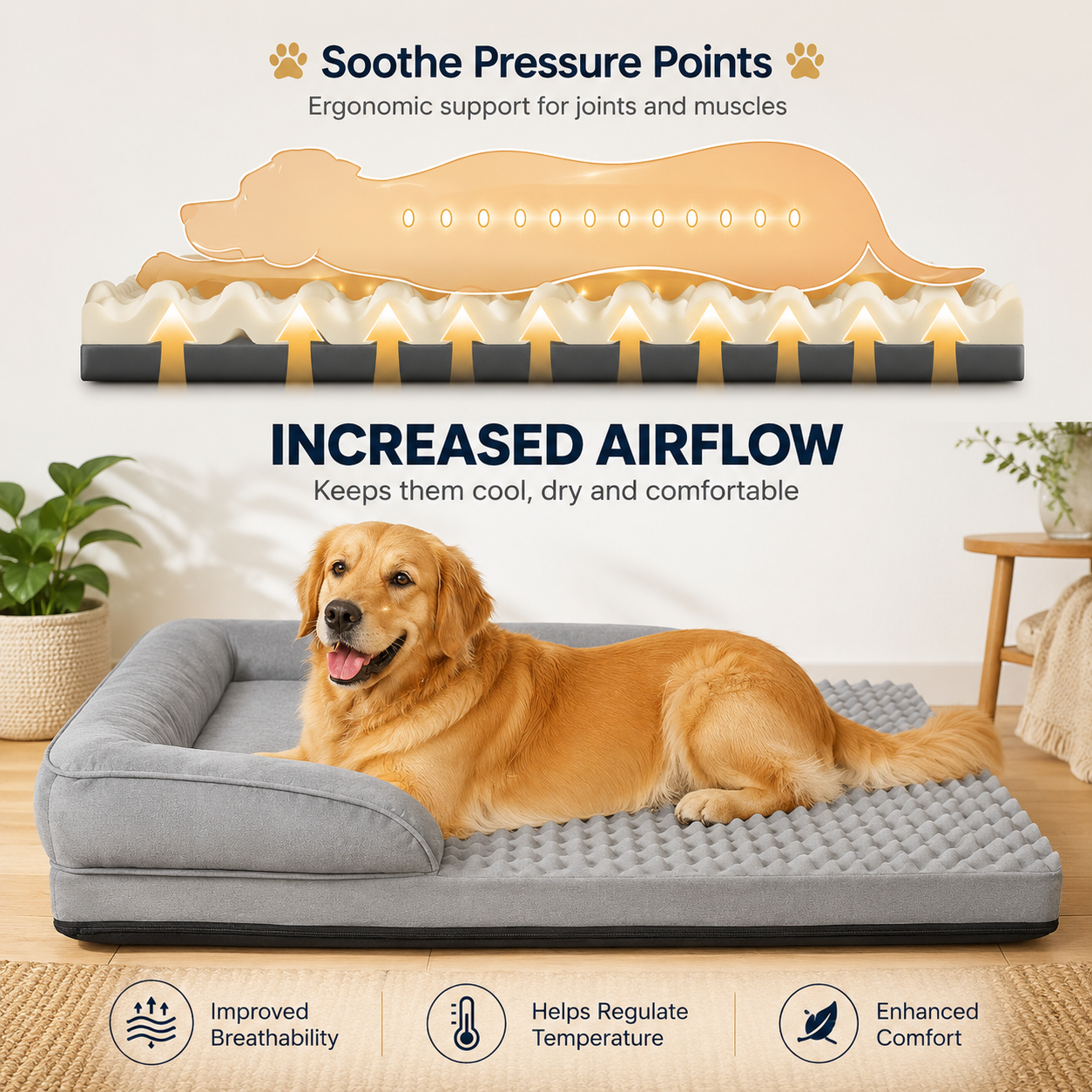 Orthopaedic Support Dog Bed