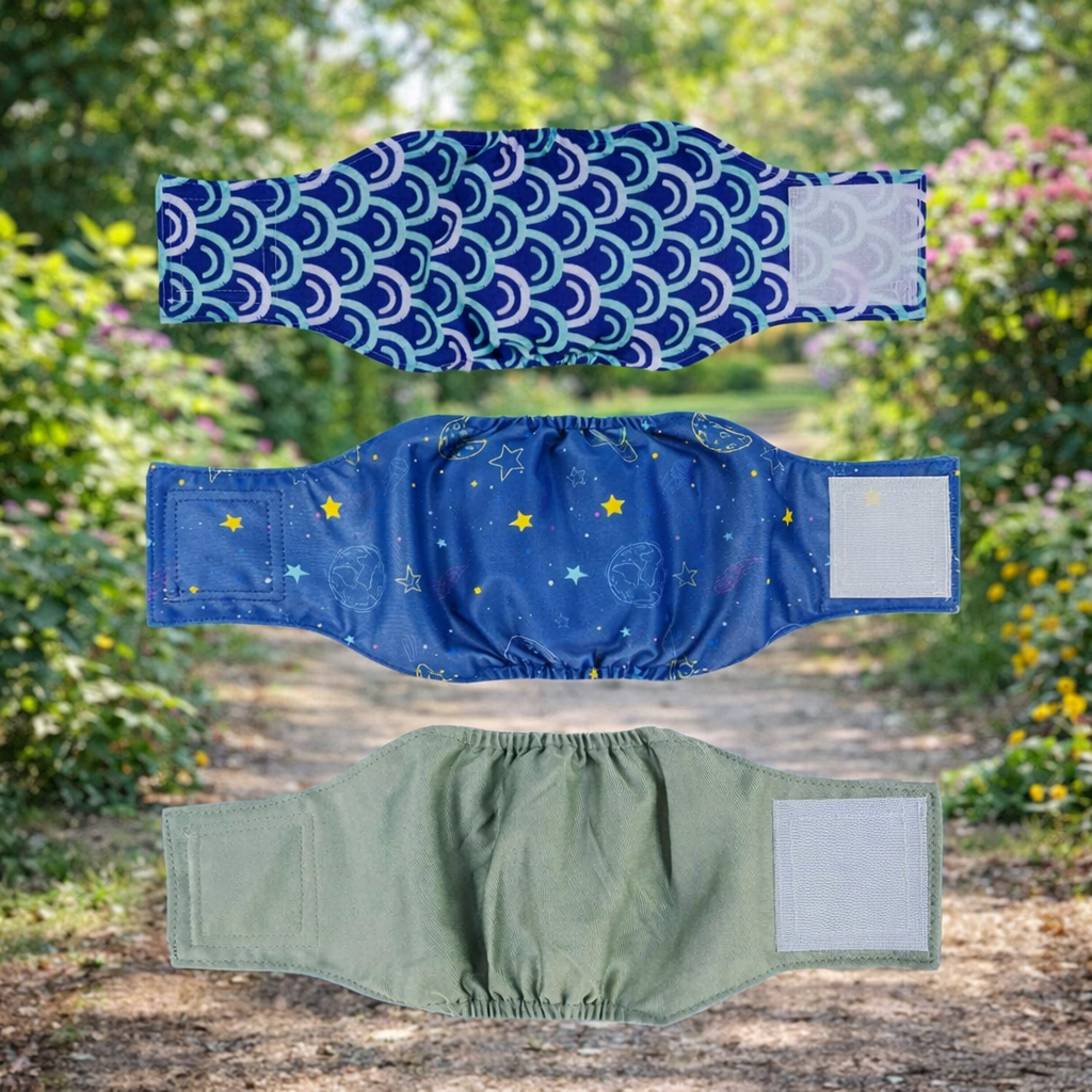 Dog Belly Bands 3pk