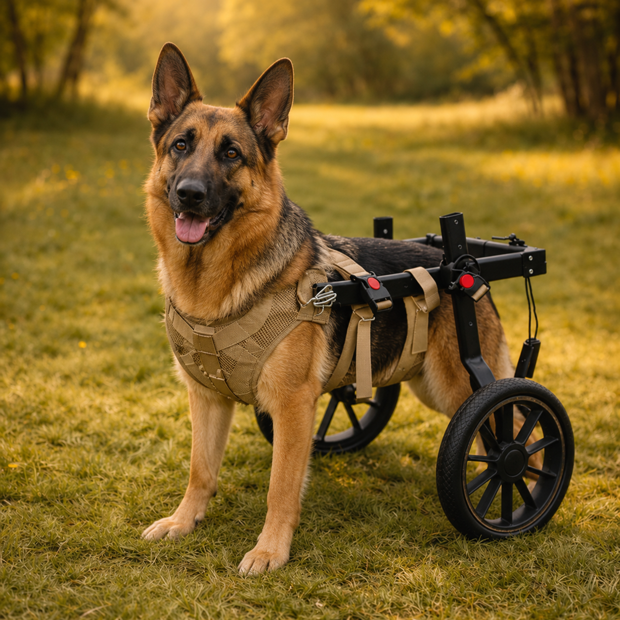 Adjustable Dog Wheelchair for Back Legs