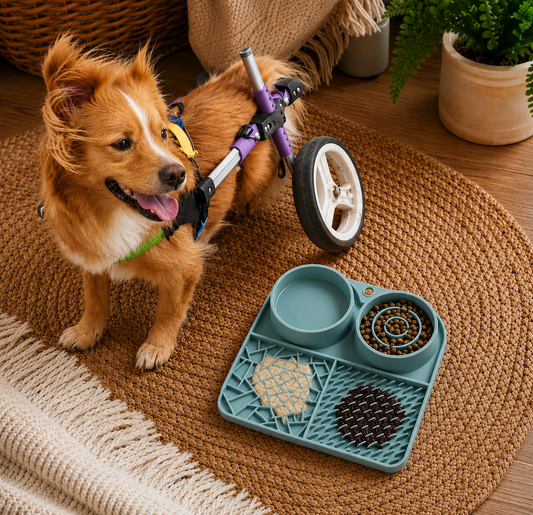 Multifunctional Slow Feeder & Lick Mat
