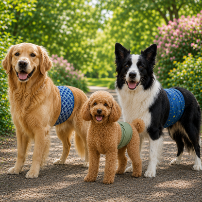 Dog Belly Bands 3pk