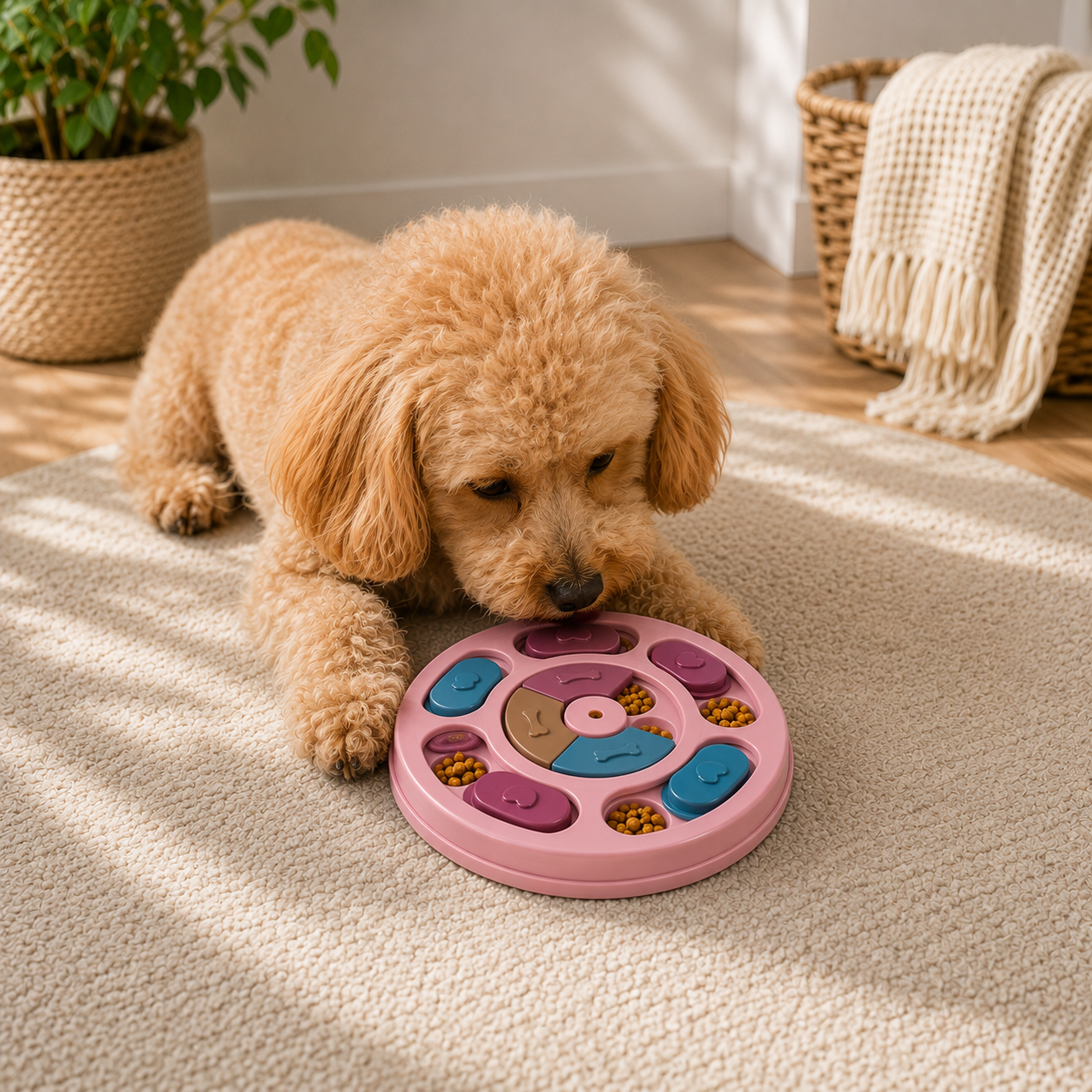 Interactive Dog Puzzle Slow Feeder