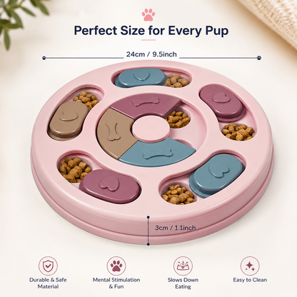 Interactive Dog Puzzle Slow Feeder