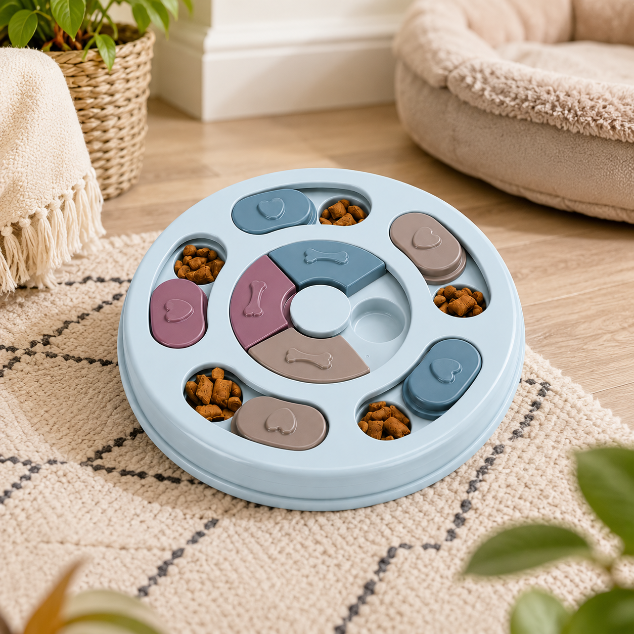 Interactive Dog Puzzle Slow Feeder
