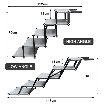 Pet Foldable 5 Step Stairs
