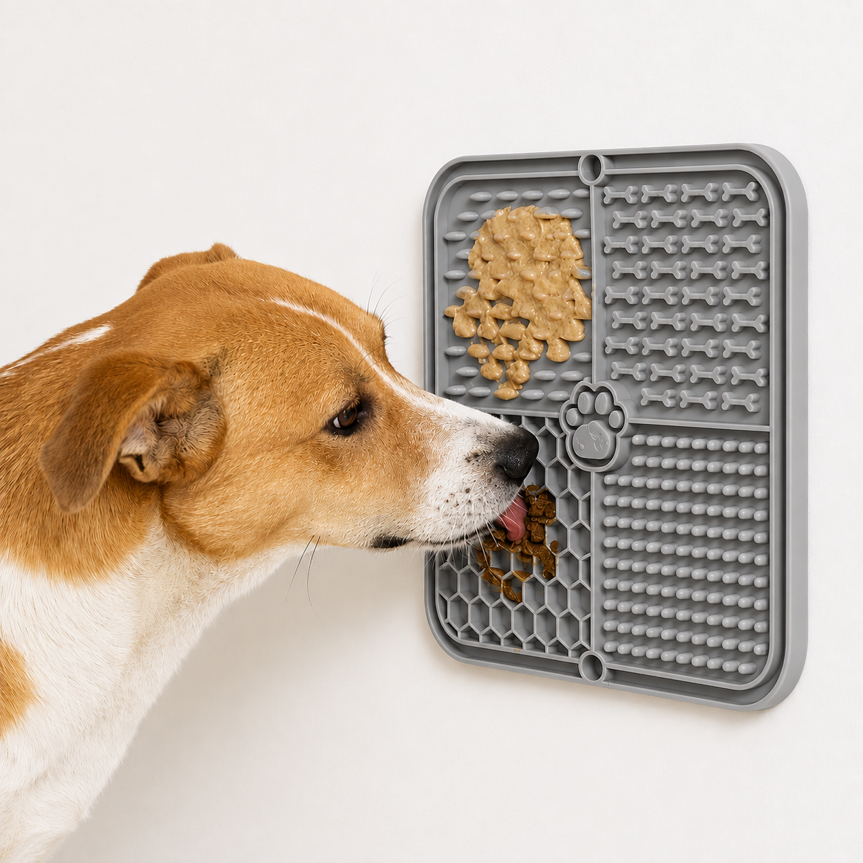 Slow Feeder & Lick Mat – 3 Piece Set