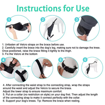 Dog Protective Hind Leg Joint Support