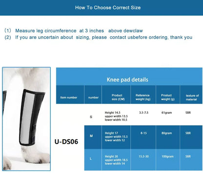 Pet Leg Support Sleeve